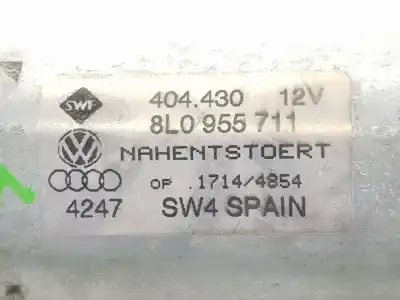 Автозапчастина б/у двигатель заднього склоочисника для audi a3 (8l) 1.8 20v turbo посилання на oem iam 8l0955711  8l0955711