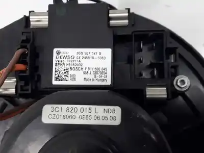 Автозапчастина б/у вентилятор опалення для volkswagen tiguan (5n_) 2.0 tdi посилання на oem iam 3c0907521d  3c0907521d