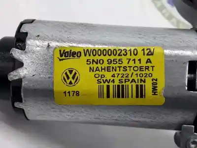 Автозапчастина б/у двигатель заднього склоочисника для volkswagen tiguan (5n_) 2.0 tdi посилання на oem iam 5n0955711a  5n0955711b