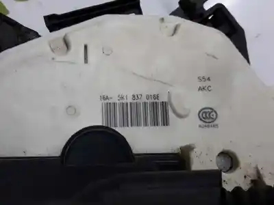 Автозапчасти б/у замок передней правой двери за seat leon (5f1) 1.6 tdi ссылки oem iam 5k1837016e  5k1837016e