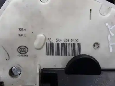 Автозапчасти б/у замок задней левой двери за seat leon (5f1) 1.6 tdi ссылки oem iam 5k4839015q  5k4839015q