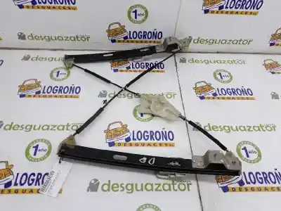Second-hand car spare part passenger side right window regulator for seat leon (5f1) 1.6 tdi oem iam references 5f4837462d