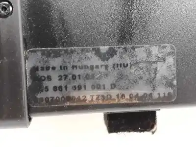 Second-hand car spare part parcel shelf for porsche cayenne (typ 9pa) turbo oem iam references 95555177305fkz  955551773059