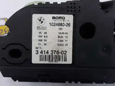 Second-hand car spare part dashboard for bmw x3 (e83) 2.0 d oem iam references 62113414376  62103451584