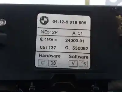 Pezzo di ricambio per auto di seconda mano stufa per bmw x3 (e83) 2.0 d riferimenti oem iam 64126918806  64129145439