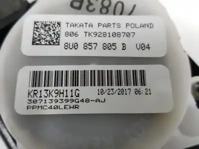 Автозапчасти б/у задний левый ремень безопасности за audi q3 (8ub, 8ug) 2.0 tdi ссылки oem iam 8u0857805b