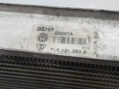 Автозапчастина б/у водяний радіатор для porsche cayenne (9pa) turbo 4.5 посилання на oem iam 7l0121253a  95510614201