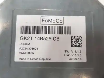 Second-hand car spare part electronic module for ford transit custom kombi 2.0 tdci oem iam references gk2t14b526cb  gk2t14b526cb