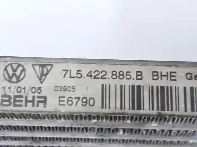 Автозапчасти б/у охладитель рулевого масла за porsche cayenne (9pa) turbo 4.5 ссылки oem iam 7l5422885b  7l5422885b