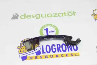 Автозапчастина б/у завнішня ручка задня права для seat leon (1m1) 1.9 tdi посилання на oem iam 3b0837207g  3b0837207g