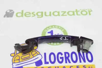 Автозапчастина б/у завнішня ручка задня ліва для seat leon (1m1) 1.9 tdi посилання на oem iam 3b0837207g  3b0837207g