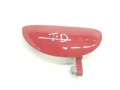 Peça sobressalente para automóvel em segunda mão puxador exterior traseiro direito por peugeot 107 (pm_, pn_) 1.0 referências oem iam 9101an