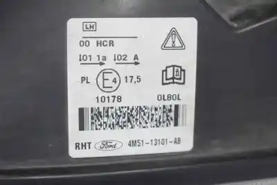 Автозапчасти б/у левая фара за ford focus ii sedán (db_, fch, dh) 1.8 tdci ссылки oem iam 4m5113101ab  4m5113101ab