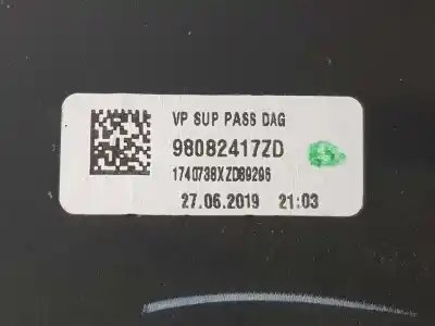 Автозапчастина б/у бардачок для citroen jumpy combi 2.0 blue-hdi fap посилання на oem iam 98082417zd  98082417zd