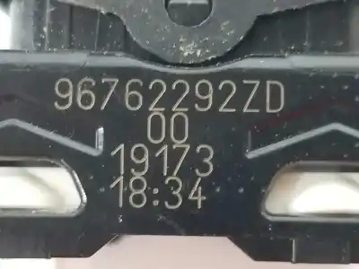 Автозапчастина б/у передній правий віконний вимикач для citroen jumpy combi 2.0 blue-hdi fap посилання на oem iam 96762292zd  96762292zd