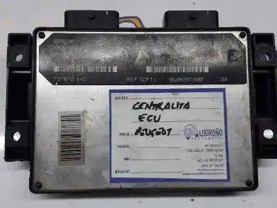 Pièce détachée automobile d'occasion calculateur moteur ecu pour peugeot 206 berlina 1.9 diesel références oem iam 9648201580 9641390180 9648201580 