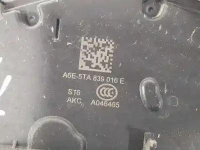 Автозапчастина б/у замок заднього правого дверя для seat ateca (kh7, khp) 1.6 tdi посилання на oem iam 5ta839016e  5ta839016e