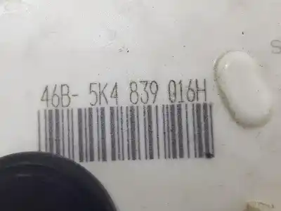 Автозапчастина б/у замок заднього правого дверя для volkswagen golf vi variant (aj5) 1.6 tdi dpf посилання на oem iam 5k4839016h  5k4839016h