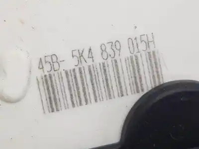 Автозапчастина б/у замок дверей заднього лівого для volkswagen golf vi variant (aj5) 1.6 tdi dpf посилання на oem iam 5k4839015h  5k4839015h