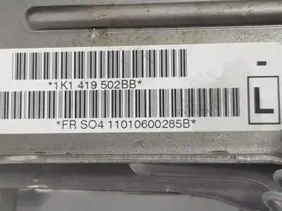 Second-hand car spare part steering column for volkswagen golf vi variant (aj5) 1.6 tdi dpf oem iam references 1k1419502bb  1k1419502bl