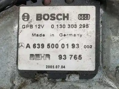 Автозапчасти б/у электрический вентилятор за clase c vito basic, combi 2.1 cdi ссылки oem iam a6395000193  6395000193