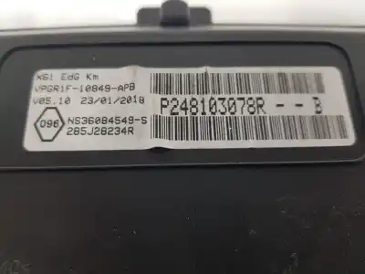 Second-hand car spare part dashboard for renault kangoo express (fw0/1_) 1.5 dci 75 (fw07 fw10 fw04) oem iam references 248103078r  248103078r