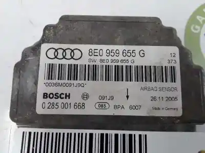 Автозапчасти б/у блок управления подушками безопасности за audi a4 b7 (8ec) 2.0 tfsi ссылки oem iam 8e0959655g  0285001668