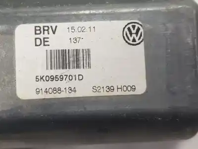 Автозапчасти б/у мотор переднего левого стекла за volkswagen golf vi variant (aj5) 1.6 tdi dpf ссылки oem iam 5k0959701d  5k0959793