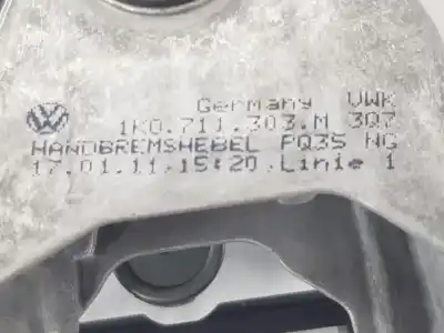 Автозапчастина б/у важіль ручного гальма для volkswagen golf vi variant (aj5) 1.6 tdi dpf посилання на oem iam 1k0711303m  1k0711303m