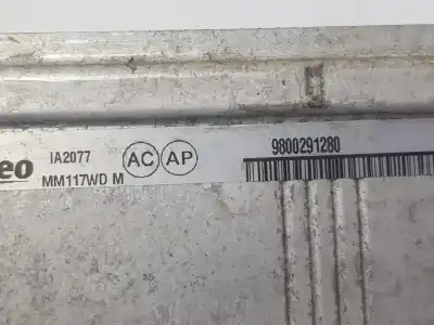 Автозапчастина б/у інтеркулер для citroen berlingo multispace (b9) 1.6 bluehdi 100 посилання на oem iam 9800291280  9800291280