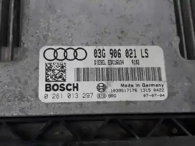 Second-hand car spare part ecu engine control for audi a3 (8p1) 1.9 tdi oem iam references 03g906021ls  03g906021ls