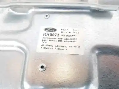Автозапчастина б/у регулятор переднього правого скла для ford focus ii sedán (db_, fch, dh) 1.6 посилання на oem iam 1738646  3m51r23200da