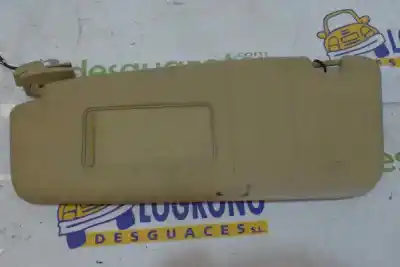 Peça sobressalente para automóvel em segunda mão pára-sol esquerdo por bmw serie 5 touring (e61) 530d referências oem iam 51167069753