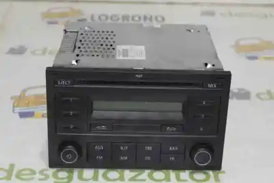 Second-hand car spare part audio system / radio cd for volkswagen t5 transporter/furgoneta 2.5 tdi oem iam references 7h0035152f  7h0035152f