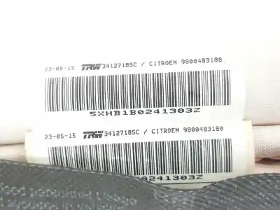 Автозапчасти б/у передняя правая подушка безопасности за citroen c4 picasso ii 1.6 bluehdi 120 ссылки oem iam 9800483180  34127185c