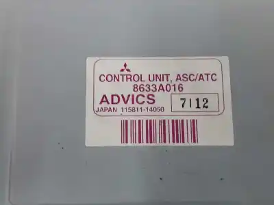 Second-hand car spare part abs control unit for mitsubishi montero (v80/v90) 3.2 di-d cat oem iam references 8633a016  8633a025