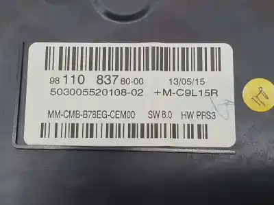 Автозапчасти б/у приборная доска за citroen c4 picasso ii 1.6 bluehdi 120 ссылки oem iam 9811083780  503005520108