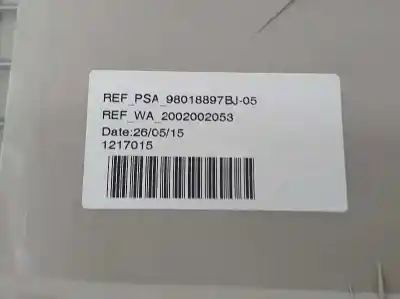 Автозапчастина б/у правильний натір для citroen c4 picasso ii 1.6 bluehdi 120 посилання на oem iam 98018897bj  98018897bj