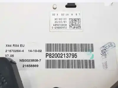 Автозапчастина б/у панель інструментів для renault scenic rx4 (ja0) 1.9 dci salomon посилання на oem iam p8200213795  ns00238087