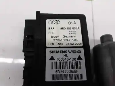 Автозапчастина б/у двиг скла задне ліво для audi a4 b7 avant (8ed) 2.0 tdi 16v посилання на oem iam 8e0959801a  5wk47009ebf 0130821767