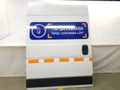 Second-hand car spare part right side door for fiat ducato furgón (250) 2.3 150 d multijet oem iam references 53320681 46858521 color blanco 