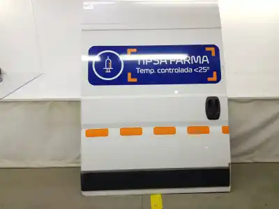 Second-hand car spare part right side door for fiat ducato furgón (250) 2.3 150 d multijet oem iam references 53320681 46858521 color blanco 