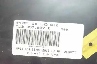 Автозапчасти б/у бардачок за seat toledo iv (kg3) 1.6 tdi ссылки oem iam 5jb857097e  5jb857097e Автозапчасти б/у бардачок за seat toledo iv (kg3) 1.6 tdi ссылки oem iam 5jb857097e  5jb857097e