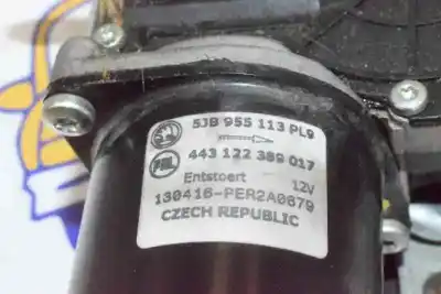 Автозапчастина б/у двигатель передніх склоочисників для seat toledo iv (kg3) 1.6 tdi посилання на oem iam 5jb955113  5jb955113 Автозапчастина б/у двигатель передніх склоочисників для seat toledo iv (kg3) 1.6 tdi посилання на oem iam 5jb955113  5jb955113