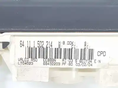 Автозапчасти б/у климат-контроль за mini mini (r50,r53) one ссылки oem iam 64111502214  64111502214