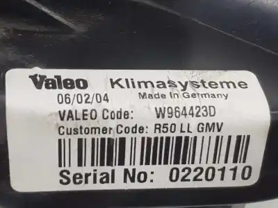 Second-hand car spare part heating fan for mini mini (r50,r53) one oem iam references 67326935371