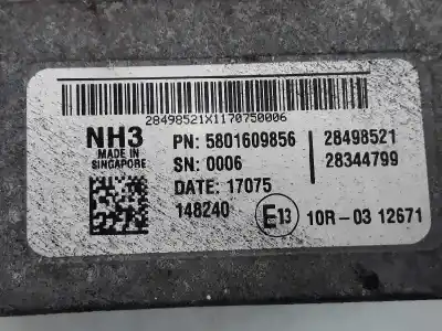 Автозапчасти б/у электронный модуль за iveco daily ka 3.0 d ссылки oem iam 5801609856  5801609856