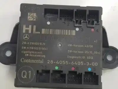 Second-hand car spare part electronic module for clase c clase c lim. 2.1 cdi oem iam references a2189001401  a2189001401
