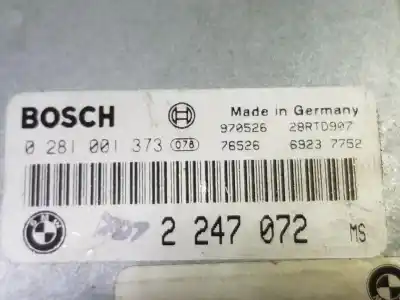 Second-hand car spare part ecu engine control for bmw 5 (e34) 525 tds oem iam references 13612247072  0281001373