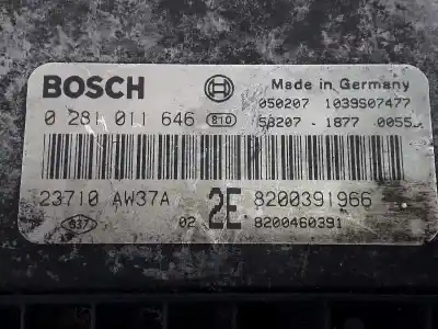 Second-hand car spare part ecu engine control for renault megane ii sedán (lm0/1_) 1.9 dci (lm0g lm1g lm2c) oem iam references 8200391966  8200460391